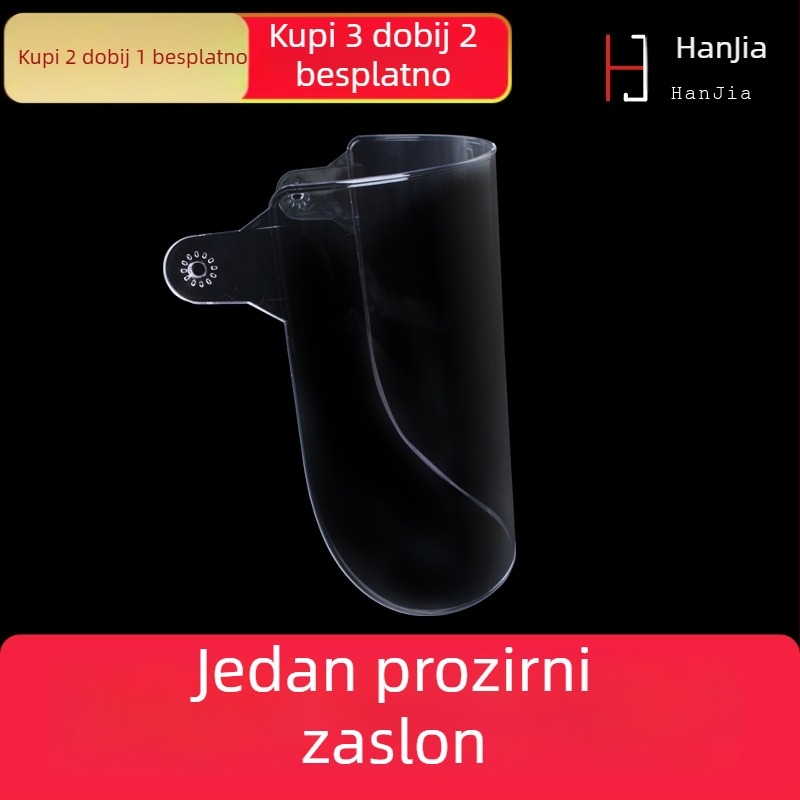 Zaštitna maska za glavu – zaštita lica od prskanja ulja, kuhanje i zavarivanje (potpuna zaštita lica; pogodna za košenje trave i TIG zavarivanje)