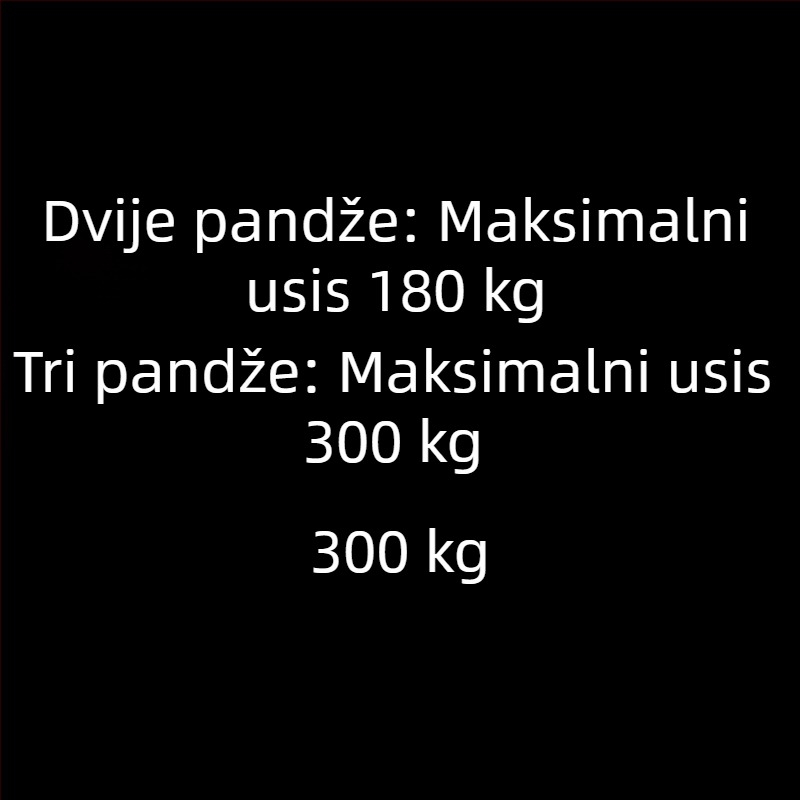 Teška vakuumska čašica za staklo od aluminijske legure, s dvije ili tri kandže, za pločice i mramor