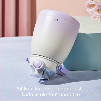 Šalica za vakuumsko izolaciju s slamkom, velike kapacitete, održava vruće i hladno, od nehrđajućeg čelika 304, prijenosna