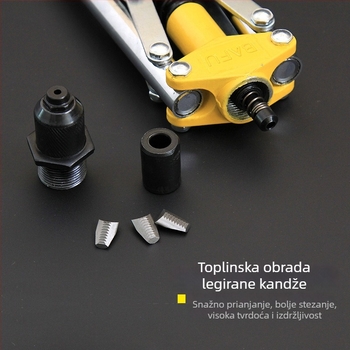 Industrijski ručni pištolj za nitovanje za kućnu upotrebu, mali nitovni pištolj, alat za vađenje nitova, uštedu napora