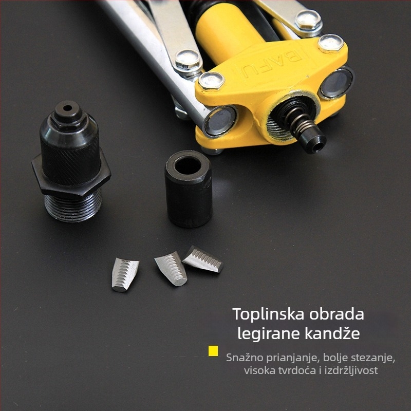 Industrijski ručni pištolj za nitovanje za kućnu upotrebu, mali nitovni pištolj, alat za vađenje nitova, uštedu napora