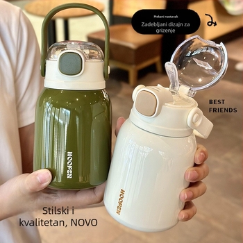 Izolirana čaša od 316 SS, prijenosna, velik kapacitet, minimalistički dizajn