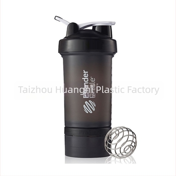 Shaker za proteine s trostrukim dizajnom, sportska plastična šalica