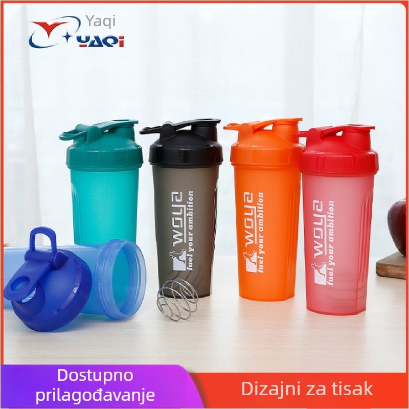 Fitness shaker velike kapacitete, prijenosna plastična čaša za proteinske shakeove