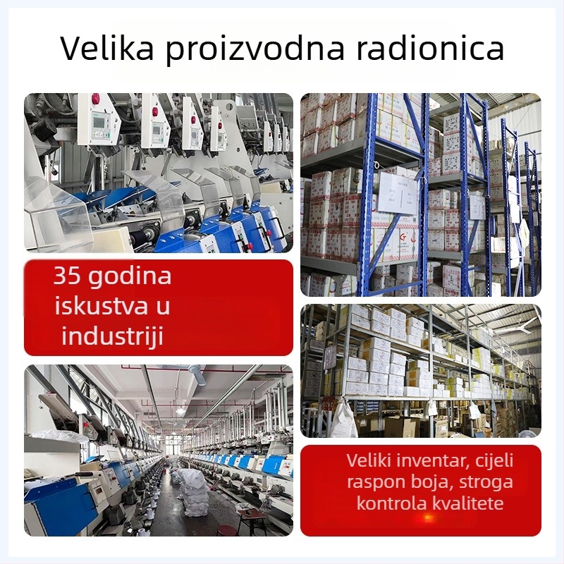 Jinsanyu 210-9 Najlon šivaća nit, ručno tkan, svilenog sjaja, za torbe i kožu, zaštitna nit