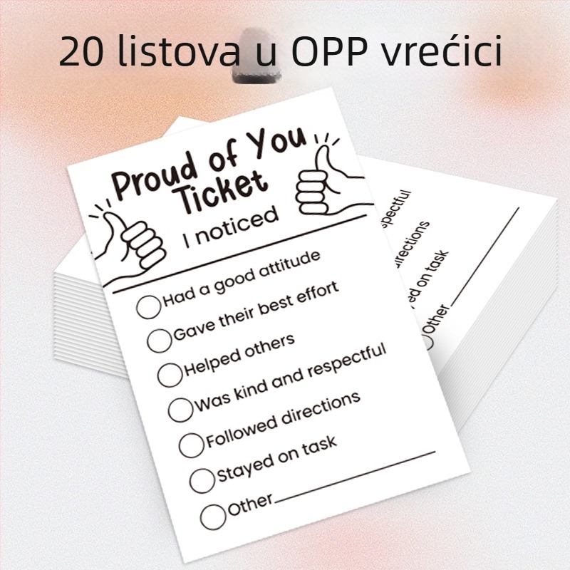 Prazna engleska kartica zahvalnosti za zaposlenike — inspirativna, jednostavna i moderna čestitka za ručno pisane poruke