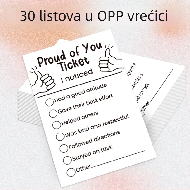 Prazna engleska kartica zahvalnosti za zaposlenike — inspirativna, jednostavna i moderna čestitka za ručno pisane poruke