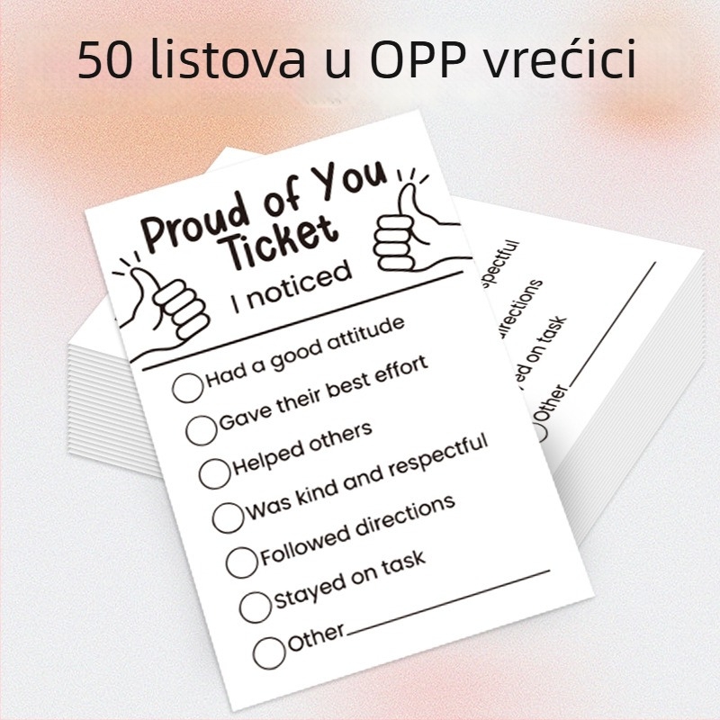Prazna engleska kartica zahvalnosti za zaposlenike — inspirativna, jednostavna i moderna čestitka za ručno pisane poruke