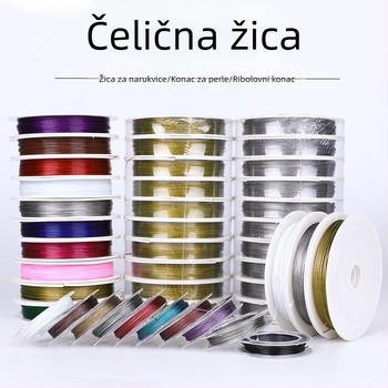 Bakrena žica petlja za DIY nakit, velika kružna komponenta za kosu