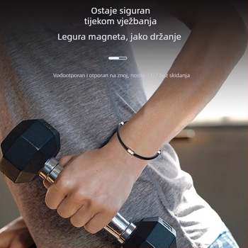 Silikonska magnetsko-elektrostatna narukvica za tijelo, unisex, model 2023