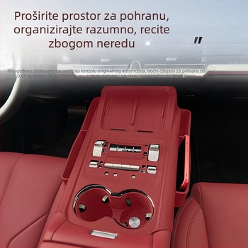 Silikonska središnja konzolna podloga za pohranu Tank 400 Hi4T/Hi4Z — podloška za ručicu mjenjača i držač čaša