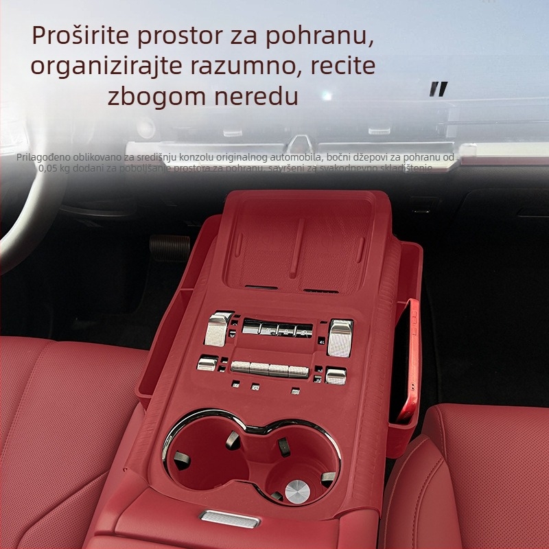 Silikonska središnja konzolna podloga za pohranu Tank 400 Hi4T/Hi4Z — podloška za ručicu mjenjača i držač čaša