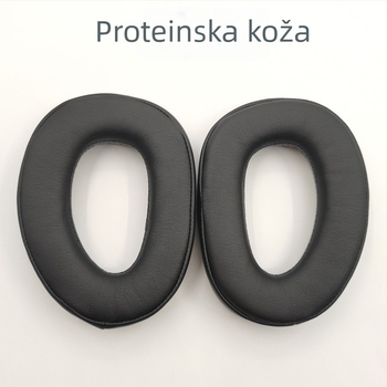 Ušna jastučić i jastučić za glavu za Sennheiser GSP300/301/302/303/350/370 – umjetna koža, paket od 2 komada