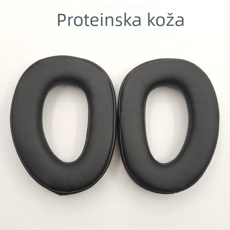 Ušna jastučić i jastučić za glavu za Sennheiser GSP300/301/302/303/350/370 – umjetna koža, paket od 2 komada
