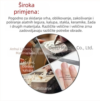 Dijamantni set ravnih i nagibnih pilnika CF-400 za oblikovanje kalupa