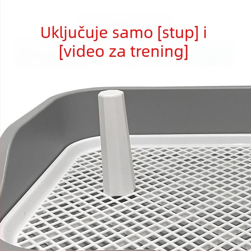 Toalet za pse za male pasmine, Bichon Frise, posuda za urin i izmet