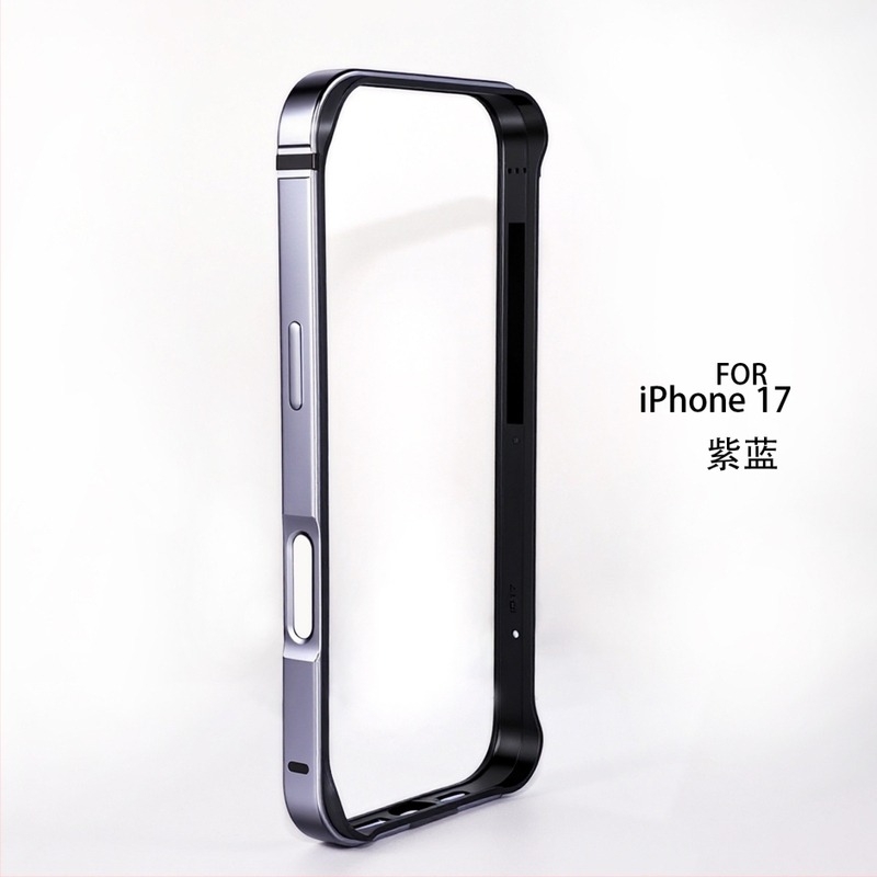 Metalni zaštitni okvir za iPhone 17 Pro i 17 Pro Max – otporan na pad, protuklizan, otporan na otiske prstiju, kreativni dizajn