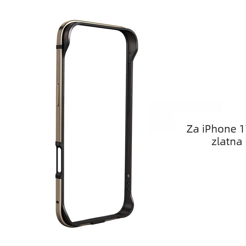 Metalni zaštitni okvir za iPhone 17 Pro i 17 Pro Max – otporan na pad, protuklizan, otporan na otiske prstiju, kreativni dizajn
