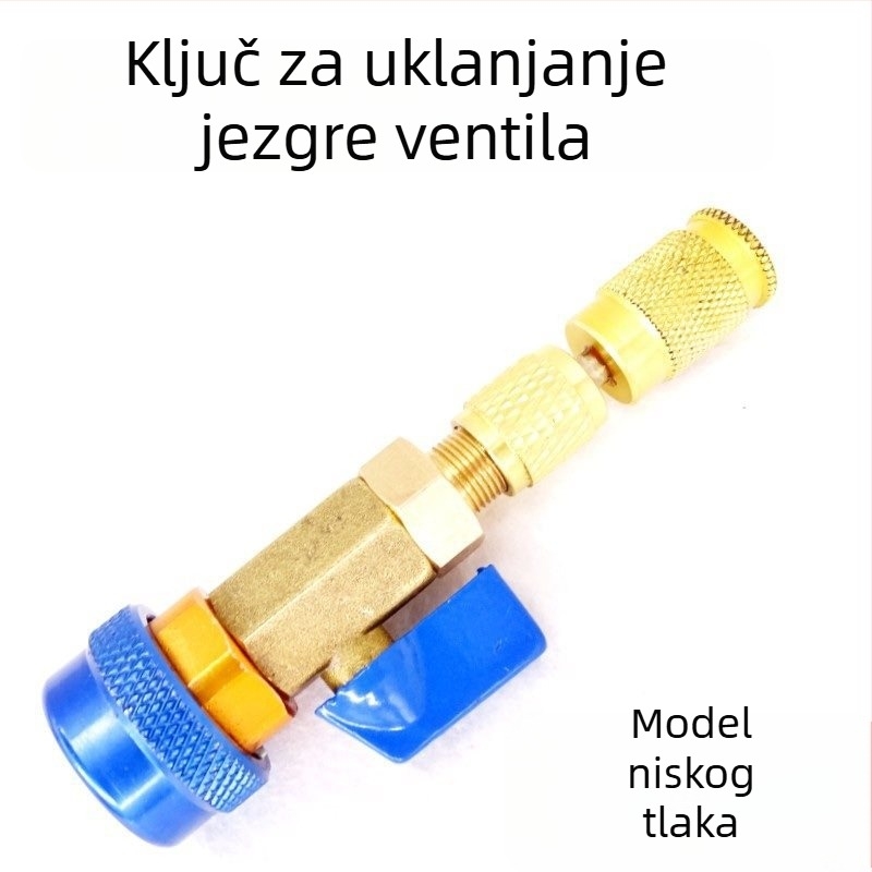 Alat za demontažu i zamjenu jezgre ventila R134a za automobilsku klimu