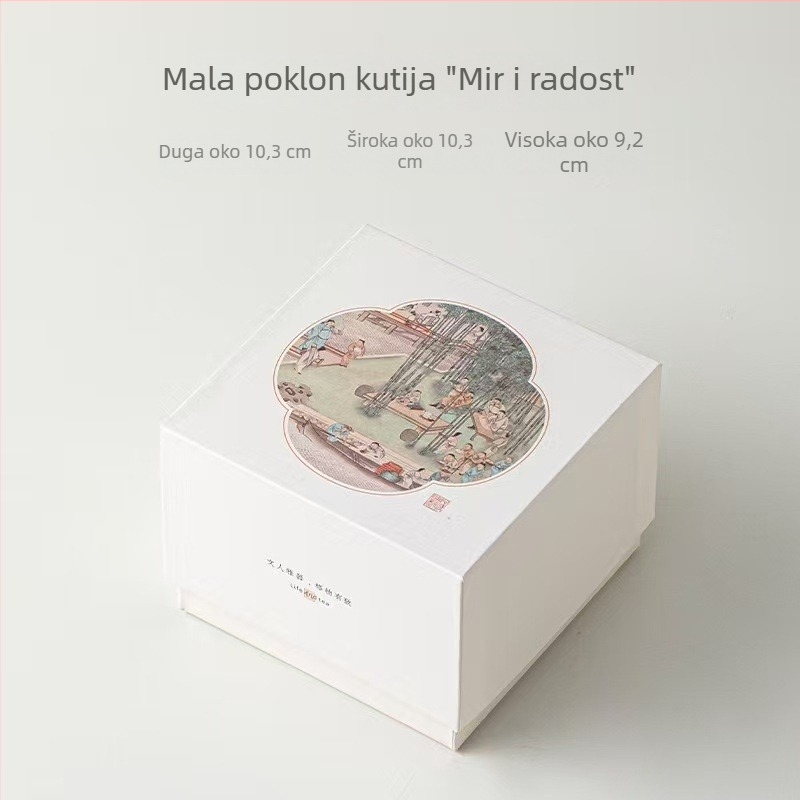 Kineski čajni set u kutiji za poklon uz šalicu za čaj