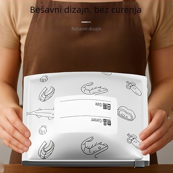 Torbe od aluminijske folije za hranu, za hladnjak i zamrzivač, vrećice za zatvaranje za skladištenje u kuhinji