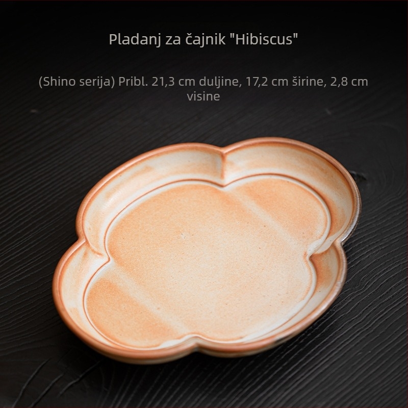 Osmougaoni držač za čajnik, kućna podloga za čajnik, pladanj za čaj, održavanje čajnika, suhi pladanj za pripremu čaja, dodaci za čajnu postavu, izolacijski jastučić za čajnik i šalice