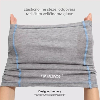 Šal za vrat od Tencela i vune, za muškarce i žene, jesen-zima, vjetro otpornost, prozračan, visoka elastičnost, višenamjenski za vožnju biciklom