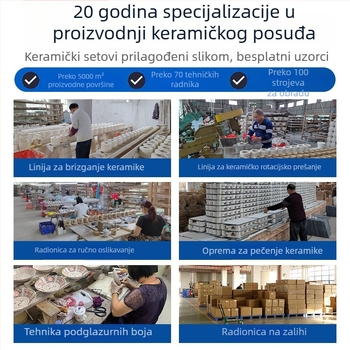 Kreativni keramički set posuđa za dom – posudice za umake i začine u japanskom stilu