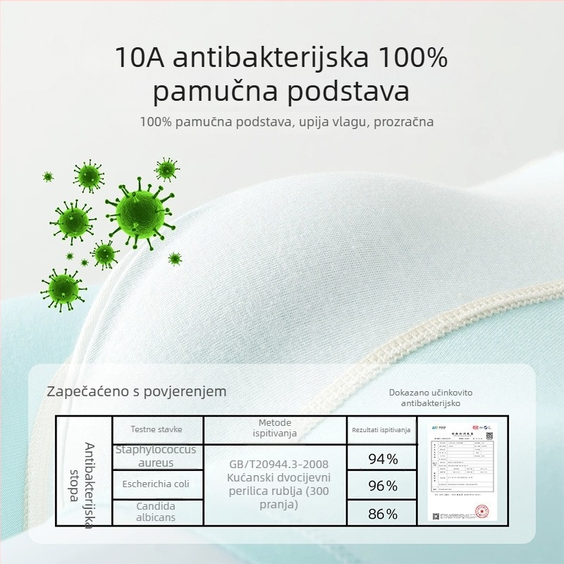Muške bokserice od 100% pamuka, antibakterijske, Tip A, velika veličina