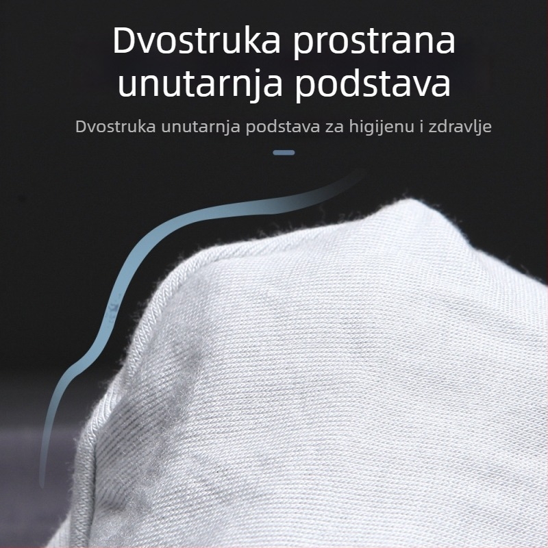 Muške bokserice od ledenog svile, brzo sušeće, prozračne, jednobojne, srednji pojas, plus veličina