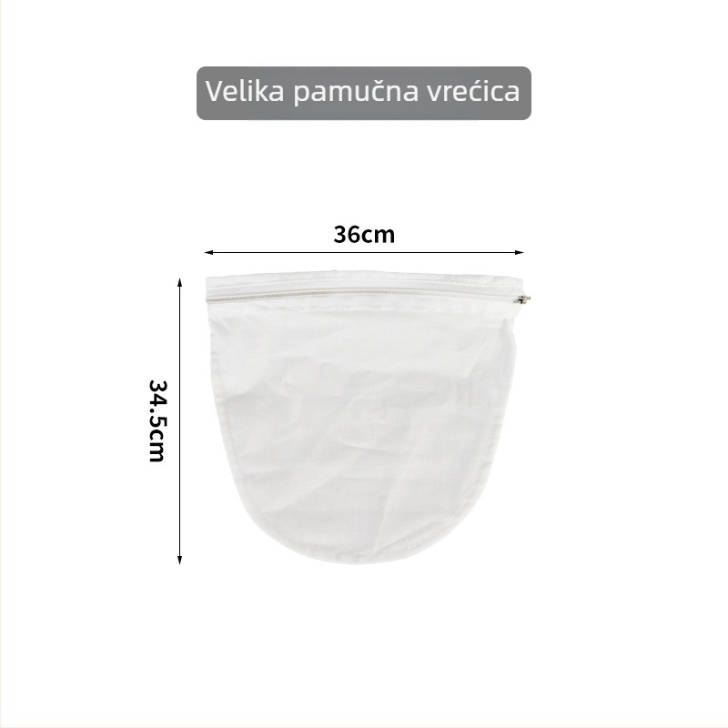 Vrećica za filtriranje čaja i kave s mrežicom, vrećica latte čaja u hongkonškom stilu, čajna cjediljka