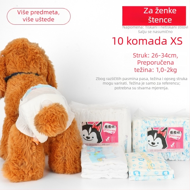 Pseće pelene za menstrualni ciklus