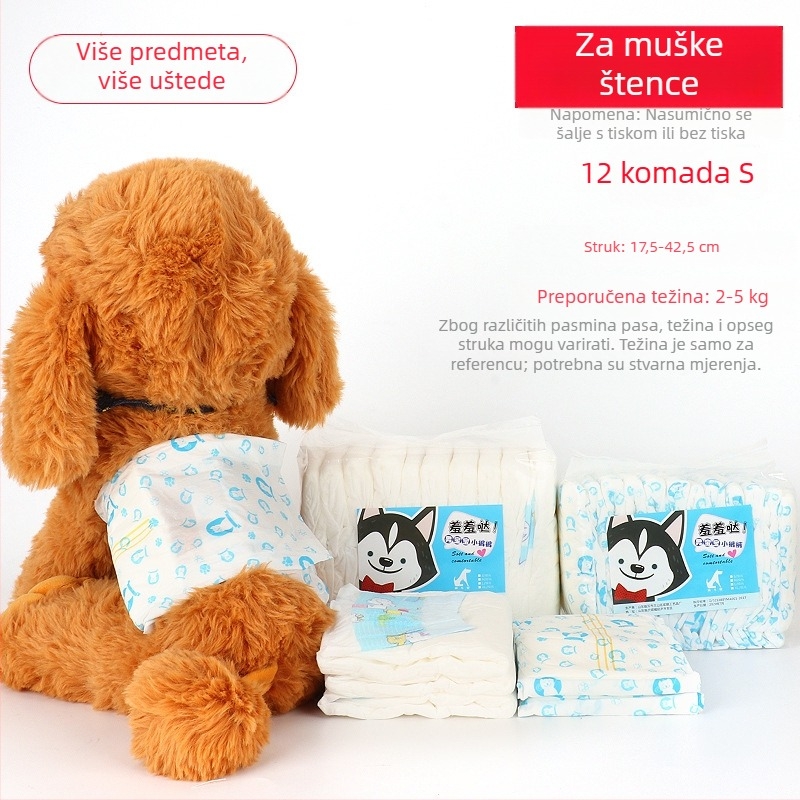 Pseće pelene za menstrualni ciklus