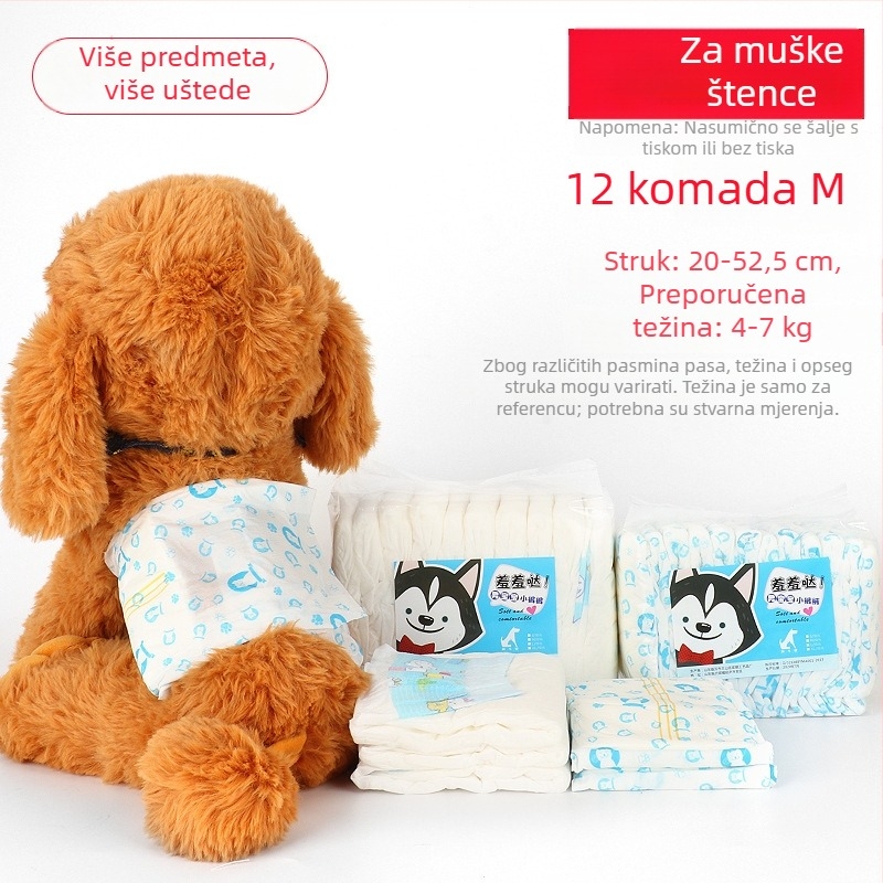 Pseće pelene za menstrualni ciklus
