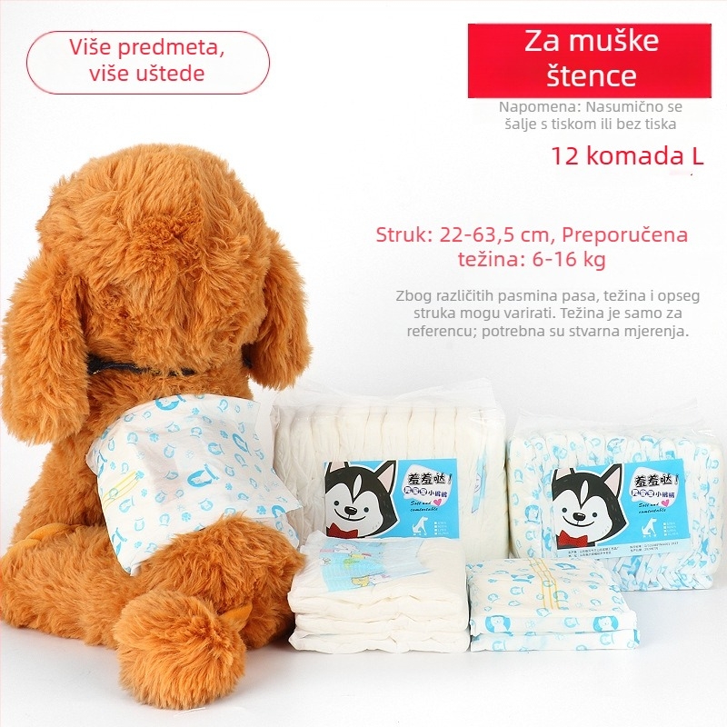 Pseće pelene za menstrualni ciklus