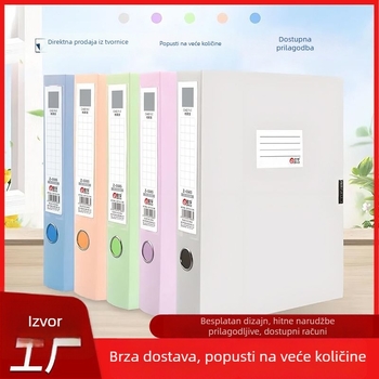 Morandi sklopiva kutija za dokumente, plastična kutija formata A4