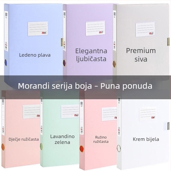 Morandi sklopiva kutija za dokumente, plastična kutija formata A4