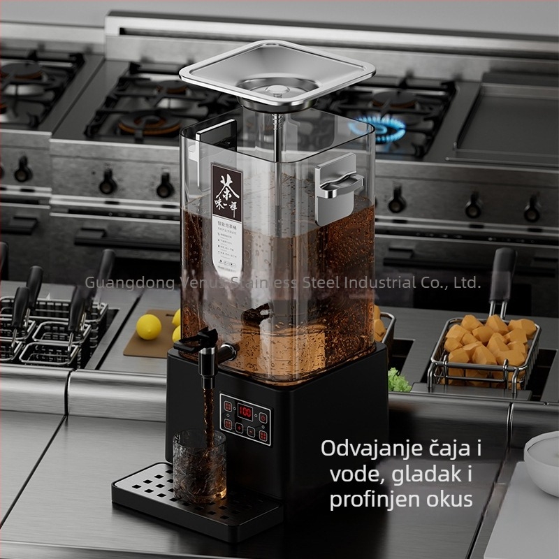 Xinqi četverokutni komercijalni automatski čajnik na paru velike kapacitete, inteligentna infuzija, kuhanje i zadržavanje topline
