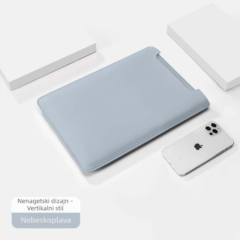 PU kožna unutarnja torba za tablet i laptop, vodootporna zaštitna navlaka, prijenosna podloga za miš, dvostruka unutarnja torba
