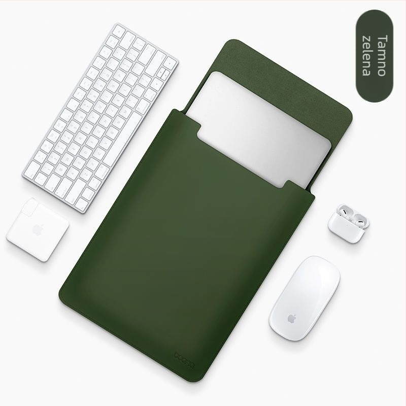 PU kožna unutarnja torba za tablet i laptop, vodootporna zaštitna navlaka, prijenosna podloga za miš, dvostruka unutarnja torba