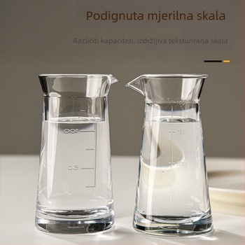 Dispenser za alkohol od polikarbonata, karafa za vino, premium kompaktna kućna boca, otporna na udarce, pogodna za komercijalnu upotrebu, s mernom skalom
