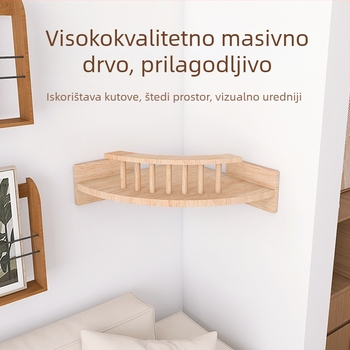 Zidni DIY okvir za penjanje mačaka s integriranim ležajem i područjem skakanja.