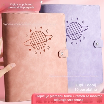 Prenatalni zapisnik za preglede s informacijama o ultrazvuku