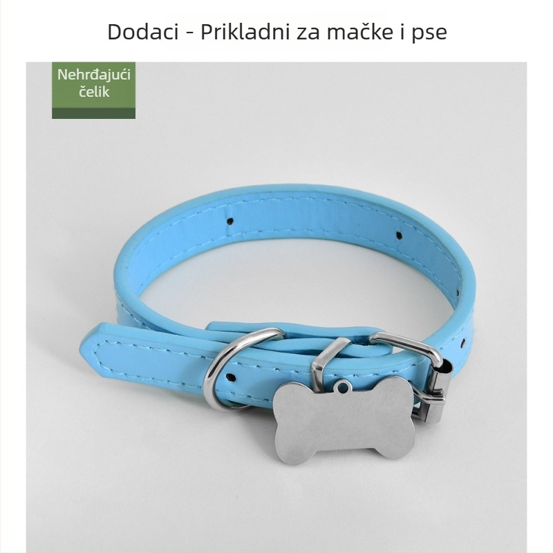 Vanjske potrepštine za kućne ljubimce: prilagodljive identifikacijske pločice u obliku kosti za ovratnike