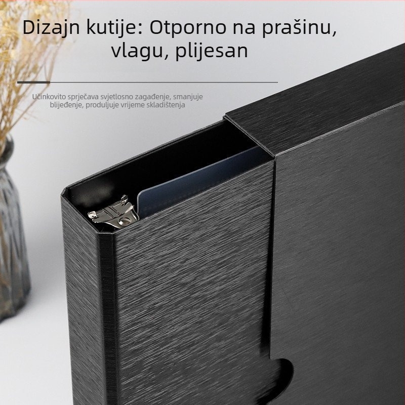 Torba za pohranu filma bez kiseline s tri rupe, za film 135/120, univerzalna kutija s 11 rupa