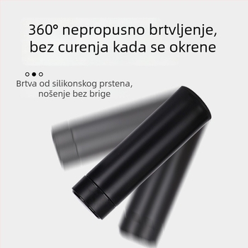 Termos od 304 nehrđajućeg čelika s prikazom temperature i otiskom logotipa – prijenosna šalica za čaj za ured