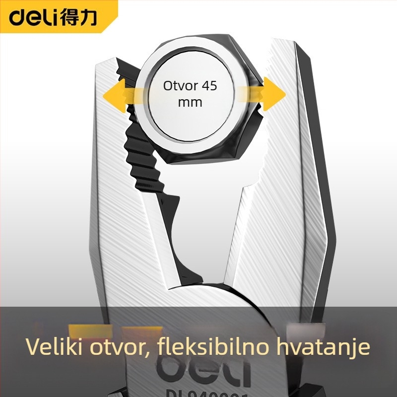Deli set kliješta: industrijski višestruki set kliješta od nehrđajućeg čelika, antimagnetni, igličaste i dijagonalne kliješte za električare