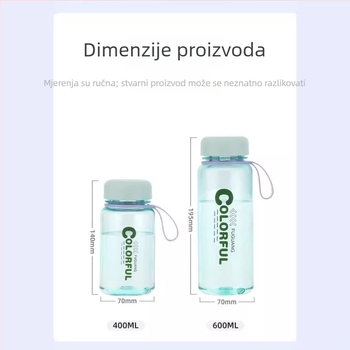 Fuguang dječja čaša za vodu za djecu i učenike, mini svemirska šalica 7102, jednostavna plastična čaša s otiskom logotipa