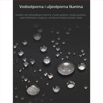 Dugi vodootporni radni kaput s flisom, muški i ženski, za tvornicu i zaštitu od prašine, jesen–zima.