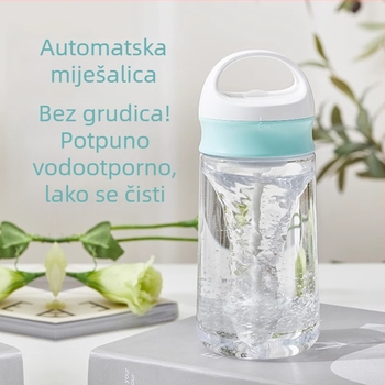 Potpuno automatska miješalica za sportska pića, shaker, prehrambeni PP, proteinski prah, prah zamjene obroka, mliječni prah